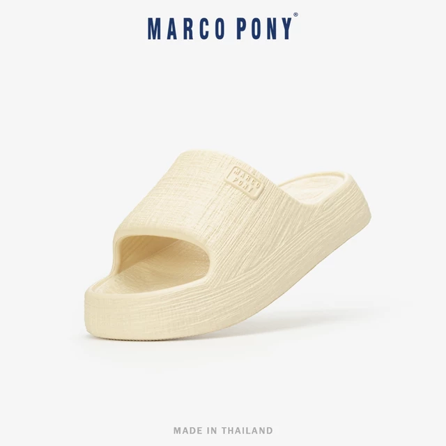 Marco Pony ผู้หญิง รองเท้าแตะ EVA กันลื่น ไม่กัดเท้า เดินสบาย รองเท้าแตะแพลตฟอร์มหนา MH9038