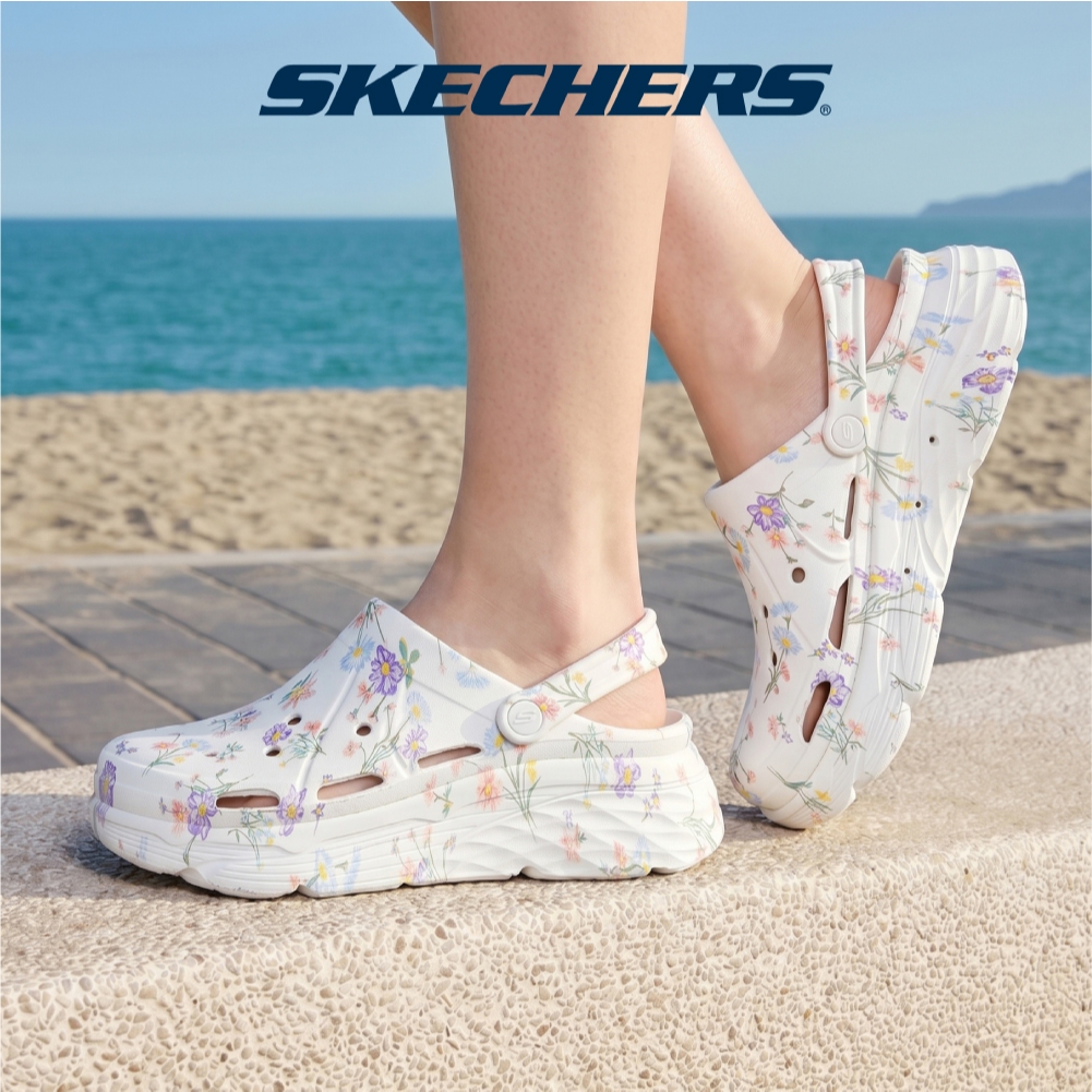 Skechers สเก็ตเชอร์ส รองเท้าผู้หญิง Women Foamies Max Cushioning Sweet Spring Shoes – 111350-WMLT