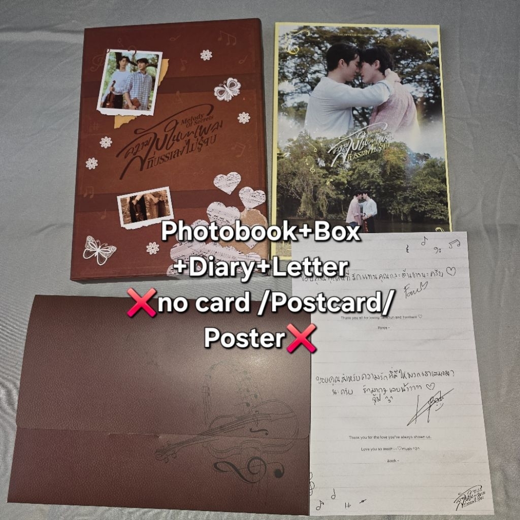 Photobook / Secret / Signed / Photocard Set ForceBook ฟอสบุ๊ค
