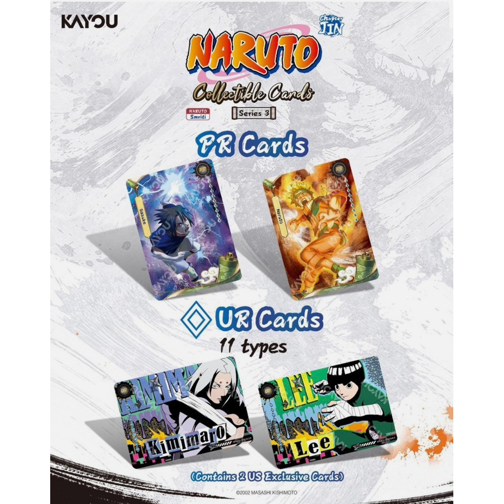 พร้อมส่ง🇹🇭)การ์ด Naruto Kayou Series 3 Chapter Jin English-USA