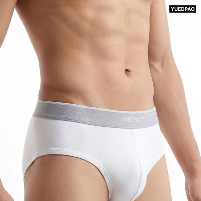 Yuedpao Soft Tech Unwear Men’s Briefs กางเกงในชาย ผ้า Modal Cotton นุ่มเบา ระบายอากาศ กางเกงในยืดเปล่า