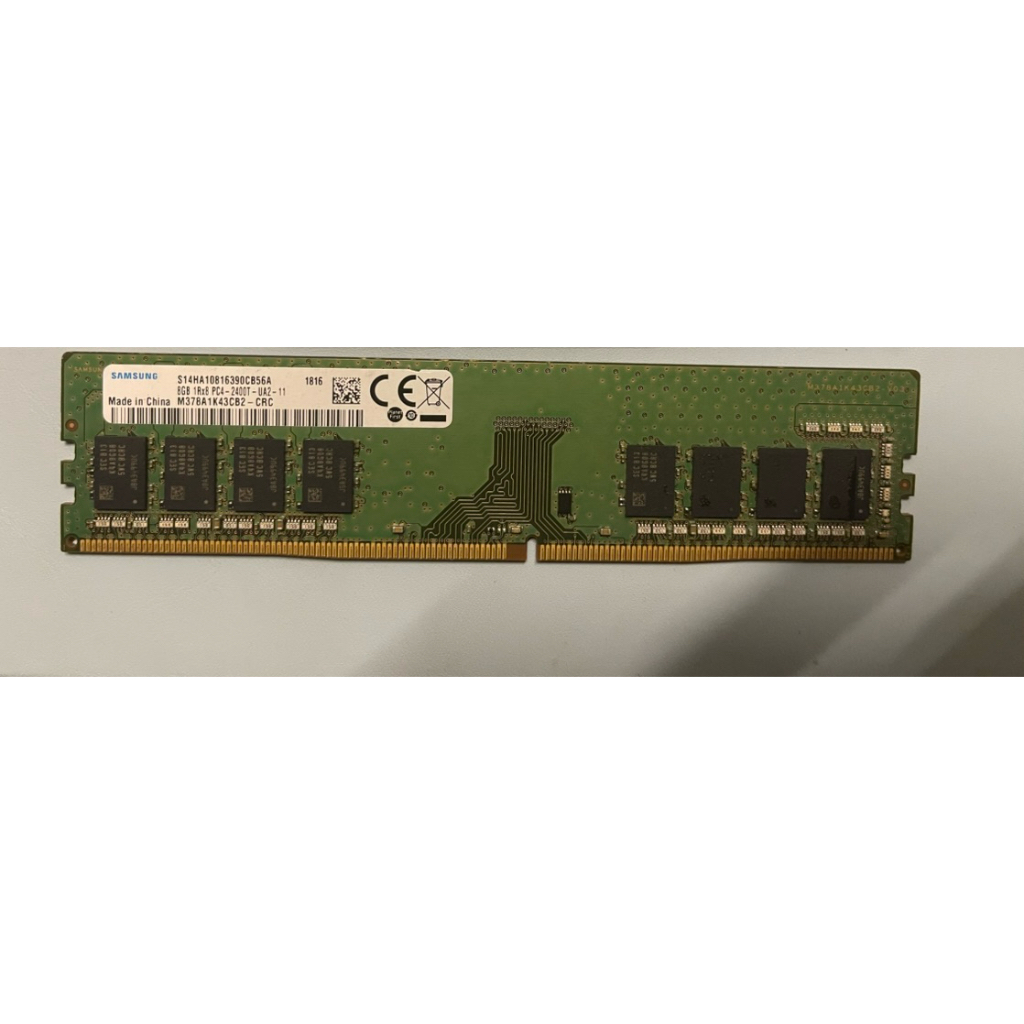 Ram PC แรมมือสอง แรมพีซี DDR4 Samsung 8gb*1 ใช้งานได้ปกติ ถอดจากเครื่อง