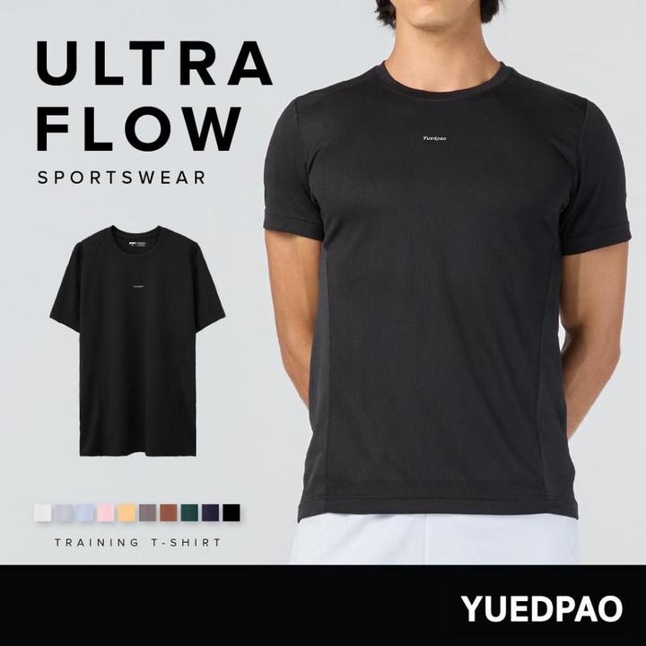 Yuedpao Sportswear - Ultra Flow Training Shirts 2025 เสื้อออกกำลังกาย เสื้อกีฬา ระบายอากาศได้ดี เสื้อสำหรับวิ่ง (10 สี)