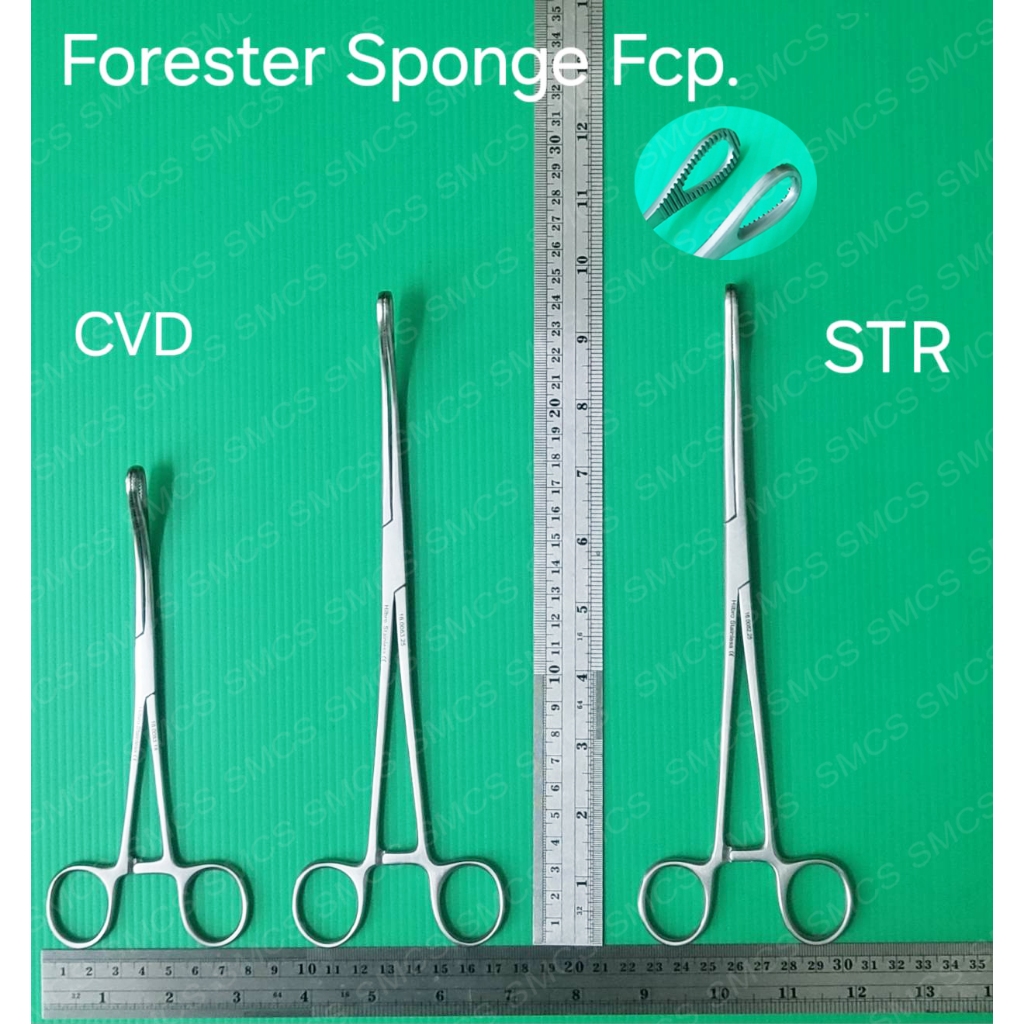 คีมหนีบสำลี Forester Sponge Force (สแตนเลสเกรด304) | Shopee Thailand