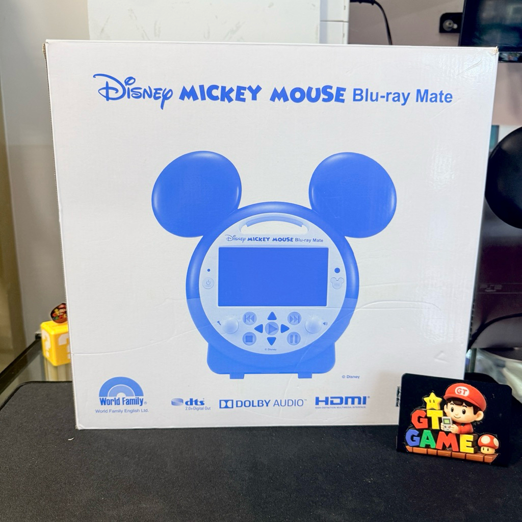 noin　Disney Mickey Mouse Blu-ray Mate Disney Mickey Mouse Blu-ray Mate (Like new) เครื่องเล่น Blu-ray มิ