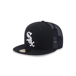 หมวกแก๊ป New Era รุ่น Chicago White Sox 59Fifty Trucker Pack Black 59Fifty Cap
