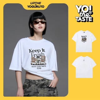 URTHE x YOGURUTO - เสื้อยืด Oversize รุ่น KEEP IT FRESH T-SHIRT