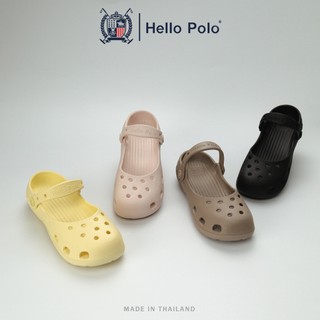 Hello Polo giày thời trang nữ, giày Mary Jane dạng ballet, thiết kế đơn giản, chống trượt và bền, EVA, thời trang mùa hè HP8075