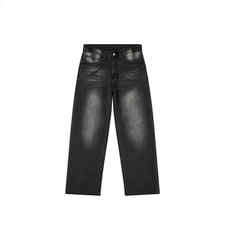 Velika™ │กางเกง BAGGY JEANS - Unisex [FADE BLACK]