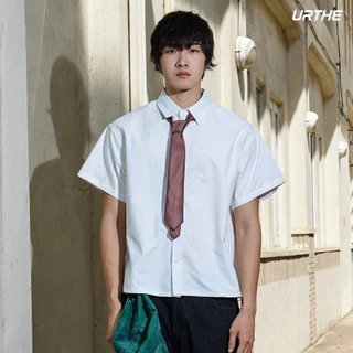 URTHE - เสื้อเชิ้ต แขนสั้น รุ่น RELAXED SHORT SLEEVE SHIRT