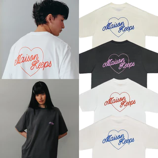 maison KEEPS | The Oversized Adore Outline Tee | Unisex | เสื้อยืดทรง oversized ผ้านุ่มพิเศษ