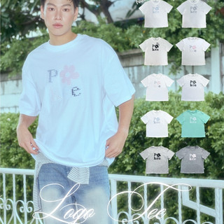 POKEE | LOGO TEE áo thun oversize(44“/50”) 🍀🐞