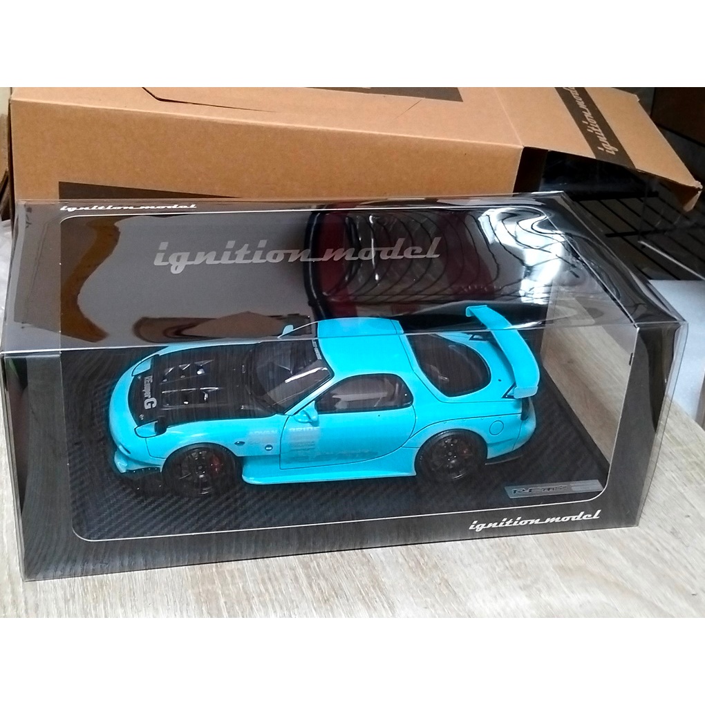 โมเดลรถRX7 1:18 *** Custom wheels ** โมเดลรถRX7RE โมเดลรถ ig ignition ...