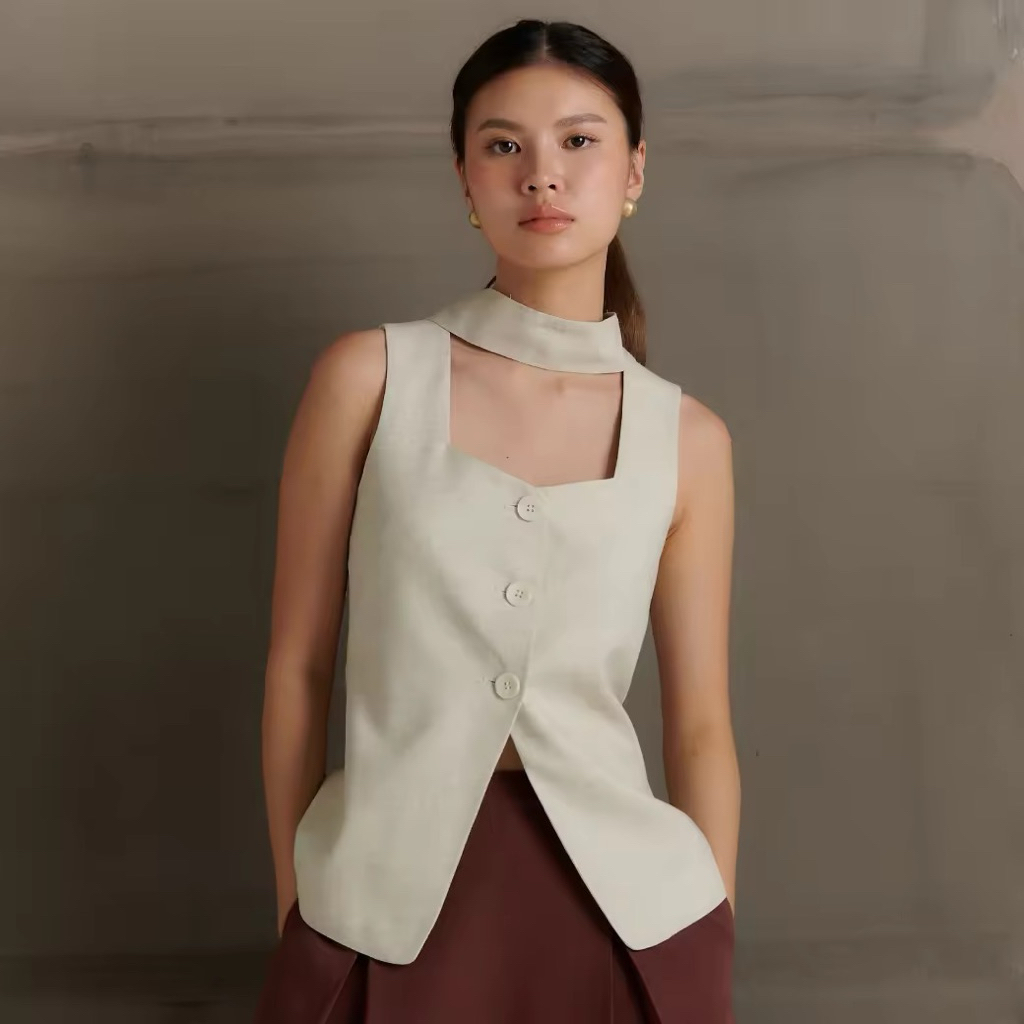 Multitask official-long line vest (dailysquad howdycoat lookbook ...