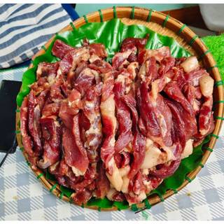 หมูสันติภาพ cổ heo sấy nắng thịt heo sấy nắng không chứa màu không chứa chất