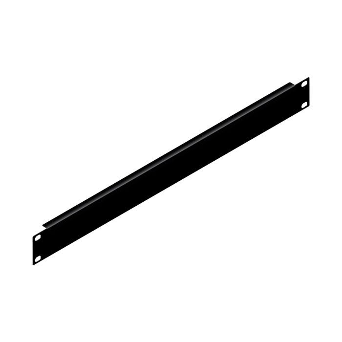 แผ่นเพลท ทึบ แผ่นแบงค์ Blank Panel 1 U 1U Black Flanged Rack Panel PENN ...