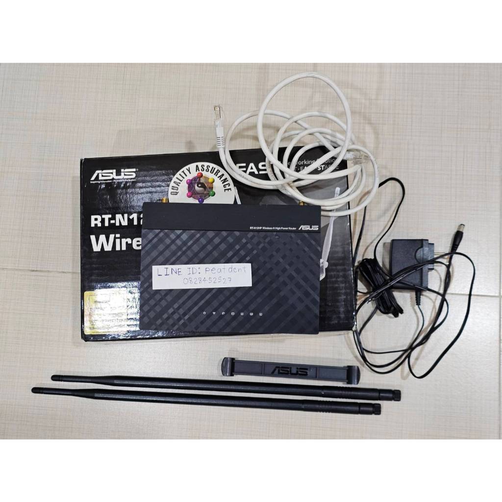 router ขยายสัญญาณ ASUS RT-N12HP High Power 9dBi กำลังส่งสูง 3-in-1 แถม ...