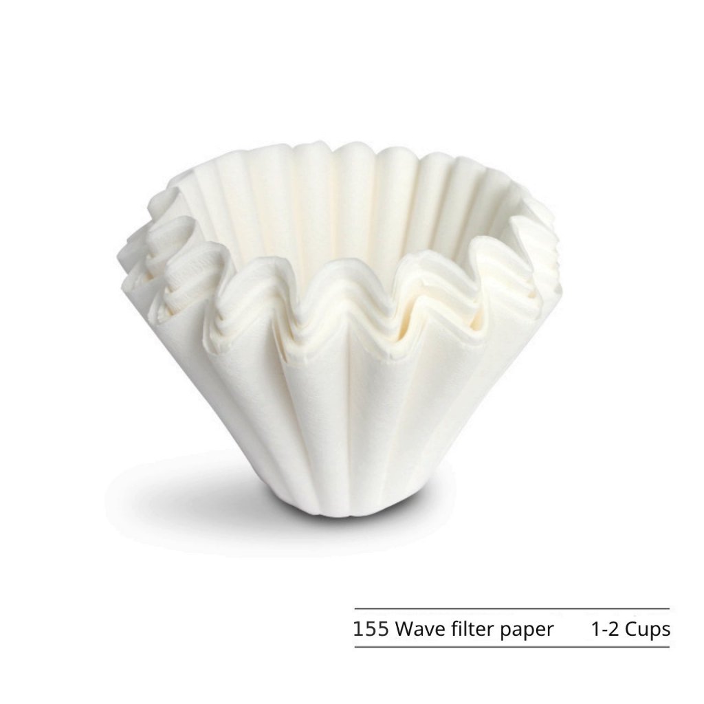 Wave Paper Filter กระดาษกรอง ฟิลเตอร์ ตัวกรองกาแฟ แบบหยัก (50ชิ้น ...