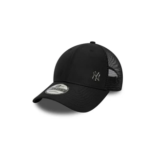 New Era หมวกรุ่น New York Yankees Flawless Mesh Black 9Forty Trucker Cap