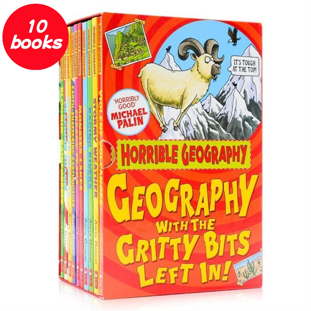 Horrible Geography Box Set 10 Volumes English Bridge Chapters Book ...