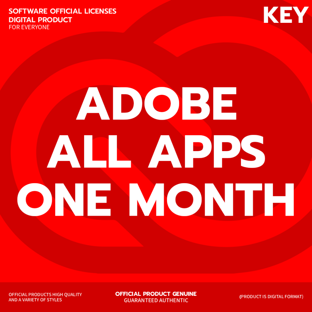 Adobe Creative Cloud All Apps 1 Month 100 GB Cloud | Shopee Thailand