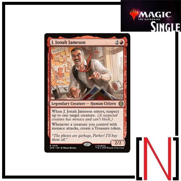 j jonah jameson mtg card J. Jonah Jameson