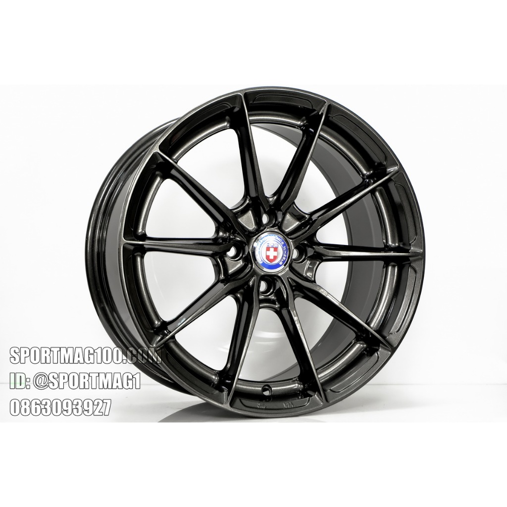 ล้อแม็กซ์ SSW HRE S380 ขอบ17นิ้ว 4รู100 สีกันเมทาลิก กว้าง8นิ้ว ...