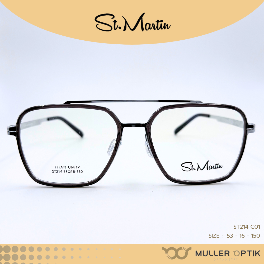 กรอบแว่นตา ST.MARTIN รุ่น ST214 C01 | Shopee Thailand