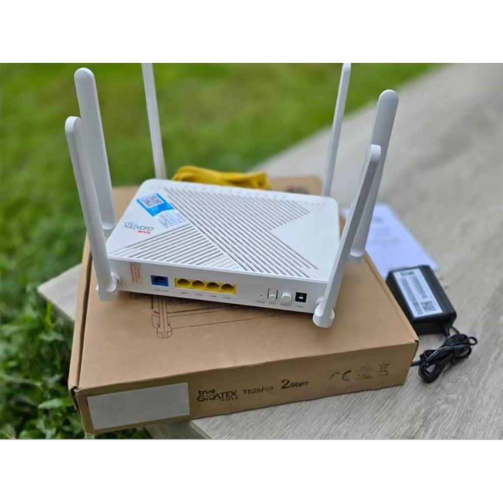 อุปกรณ์กระจายสัญญา Mesh Wifi6 TrueGigatex Fiber T626Pro V2 Wifi AX3000 ...