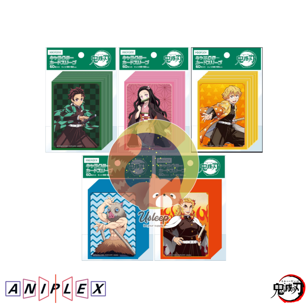 Character Card Sleeve Kimetsu no Yaiba (Demon Slayer) : Tanjiro Kamado,  Nezuko, Zenitsu, Inosuke, Rengoku -  | Shopee Thailand