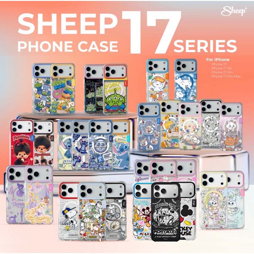 [For iPhone 17 Series Collection 1] เคสสำหรับไอโฟน 17 / 17 Air  / 17 Pro /17 Pro Max เคสรองรับชาร์จแม่เหล็ก ลิขสิทธิ์แท้ - 2