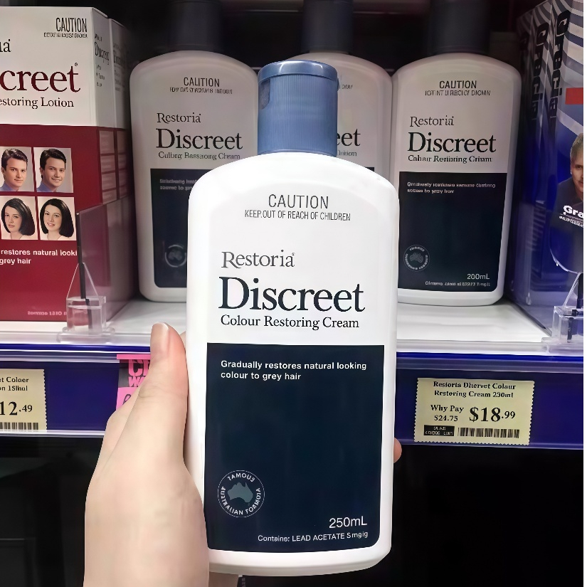 จัดส่งทันที Restoria Discreet Colour Restoring Cream 250ml Australian ...
