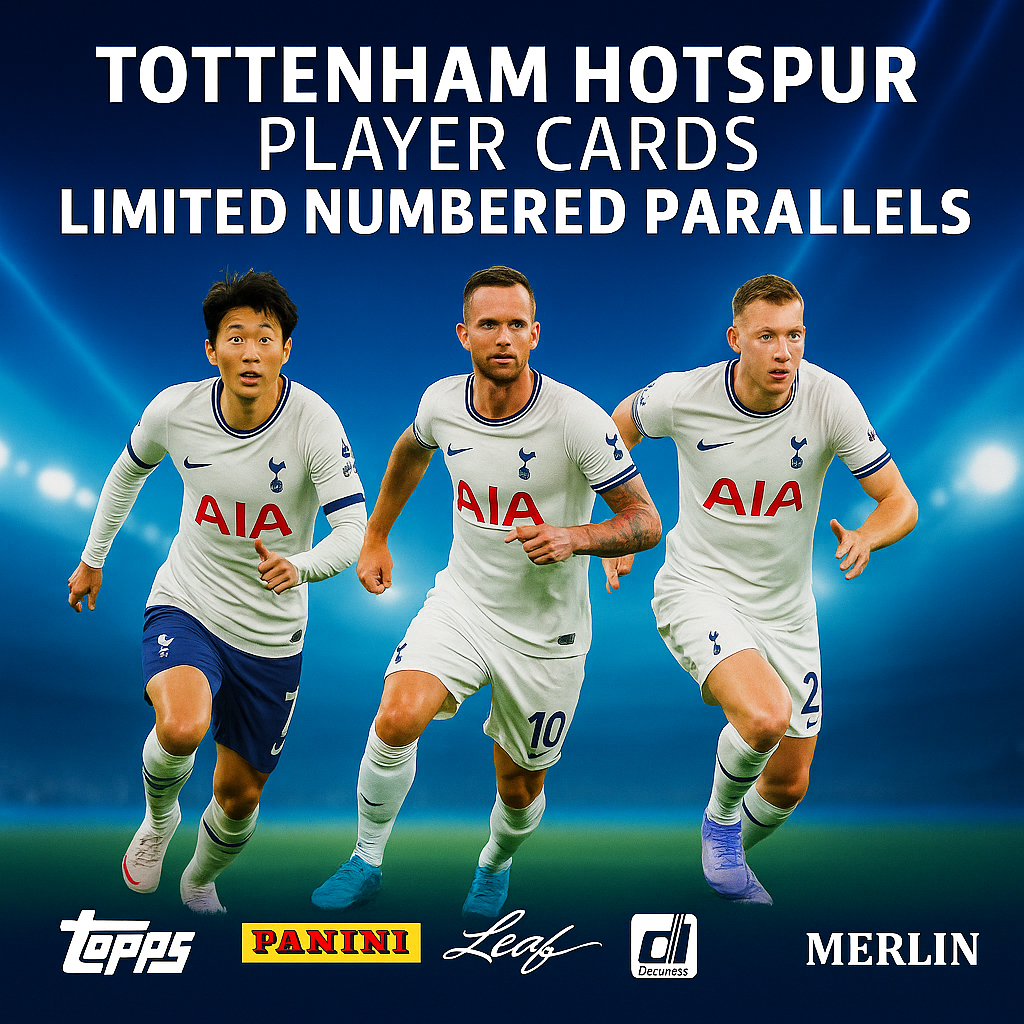 Tottenham Hotspur Player Cards ⚽️ Limited Numbered Parallels | การ์ดนัก ...