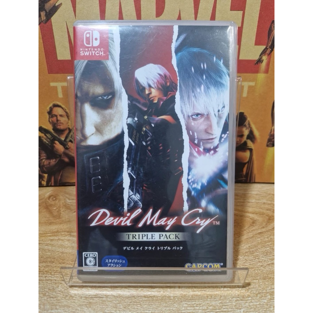 Devil May Cry Triple Pack - Nintendo Switch - Version Japonaise (Multi-langues) - Occasion