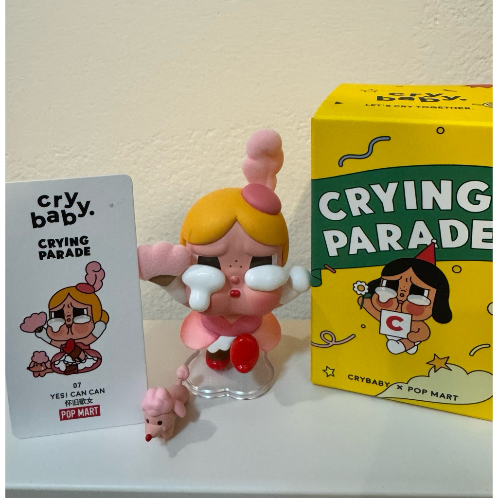 POP MART Crybaby Crying Parade Series (YES! CAN CAN) | Shopee Thailand