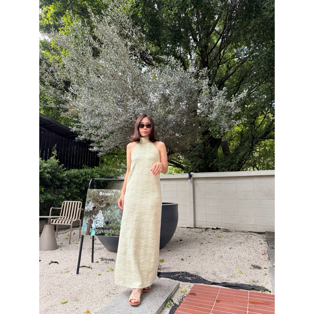 Charlotte Irony | Turtleneck maxi dress