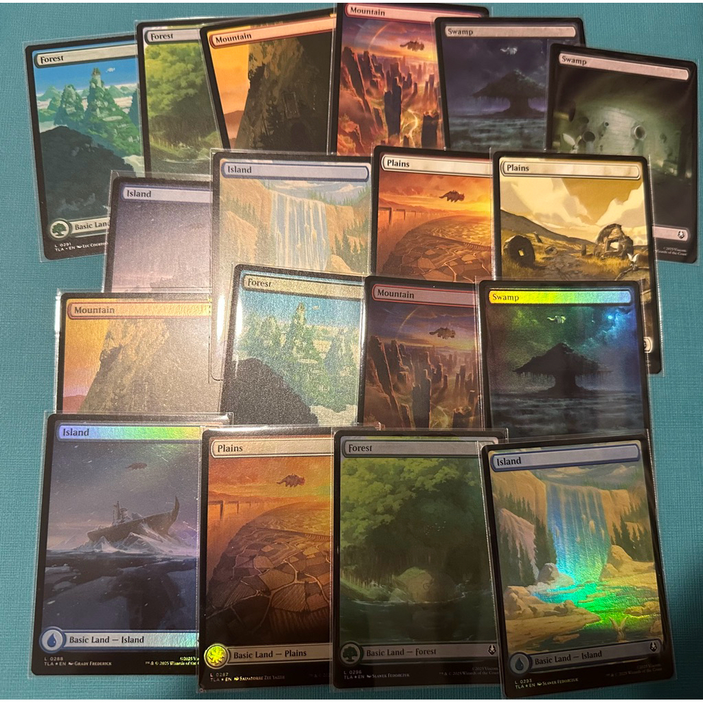 Basic Land รุ่น Avatar: The Last Airbender การ์ด Magic The Gathering ...