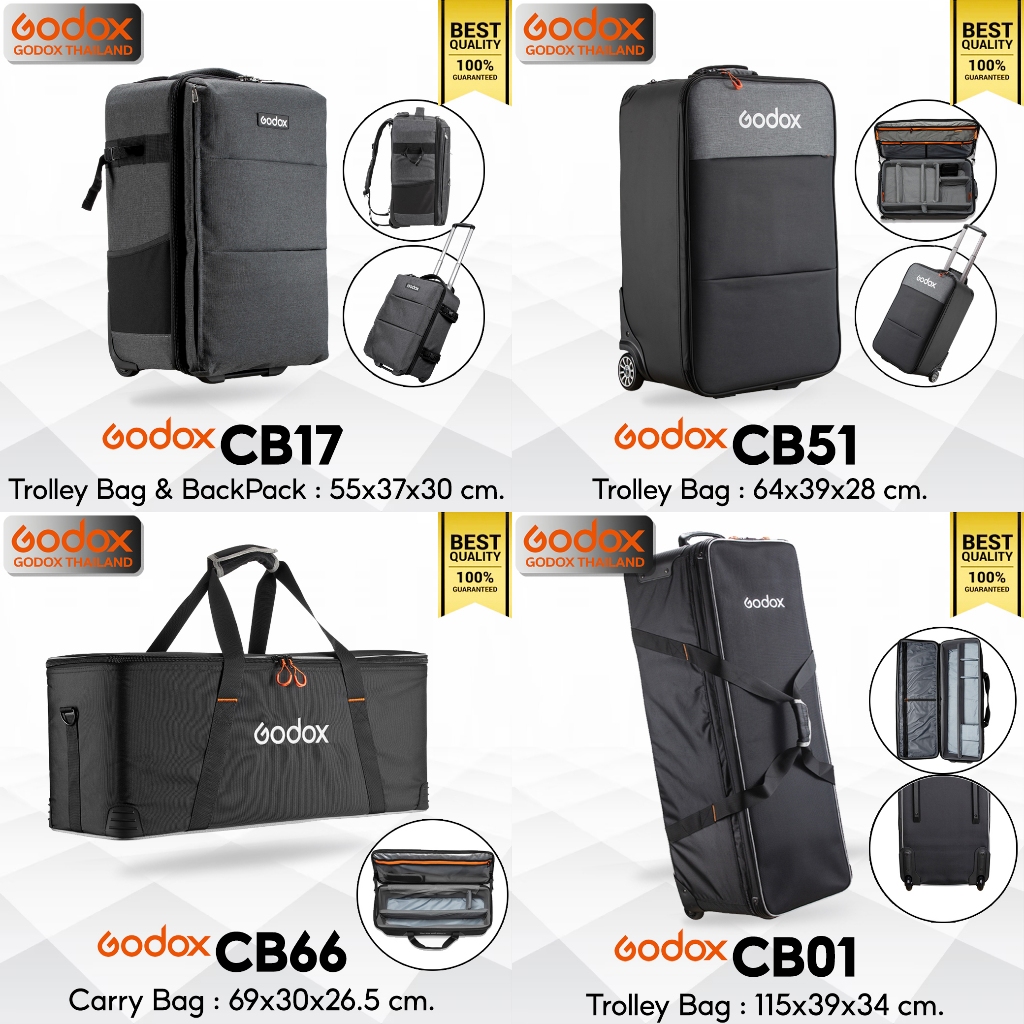 Godox Bag For Studio,Tripod, Stand, Accessories - กระเป๋า CB01 CB04 ...