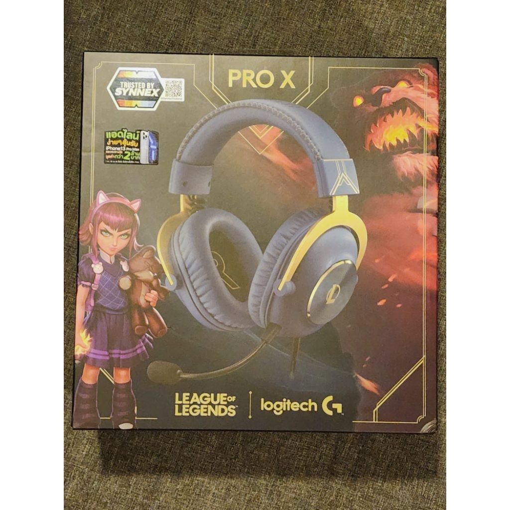 League of Legends (LoL) Logitech Pro X Gaming Headset หูฟังเกมมิ่ง ...