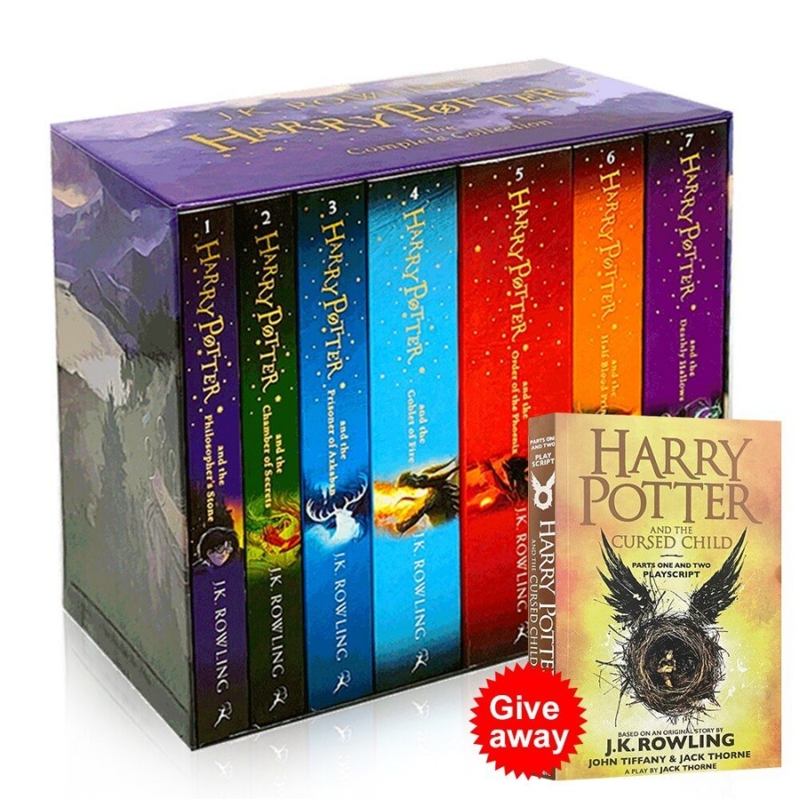 NEW Harry Potter Boxed Set 8books + Curse Child | Shopee Thailand