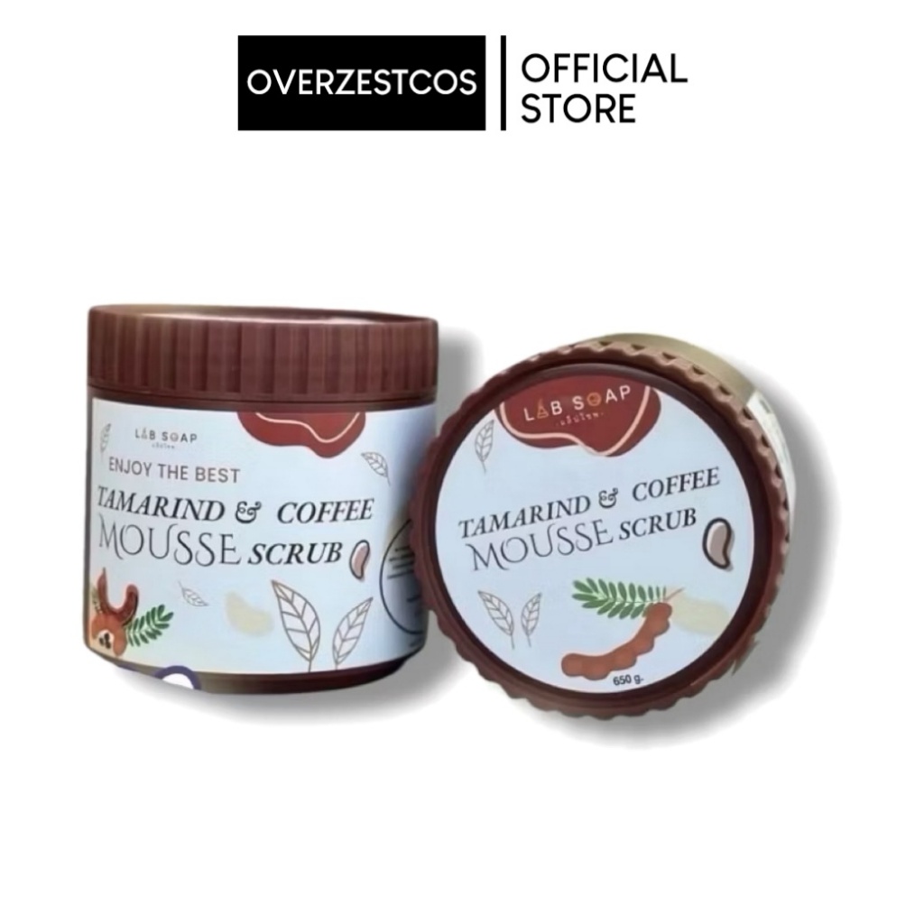 LAB SOAP ENJOY THE BEST TAMARIND & COFFEE MOUSSE SCRUB 650 G. | Shopee ...