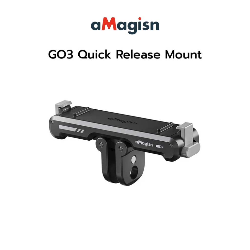 aMagisn GO3 Quick Release Mount เพลทกล้อง insta360 GO3 | Shopee Thailand