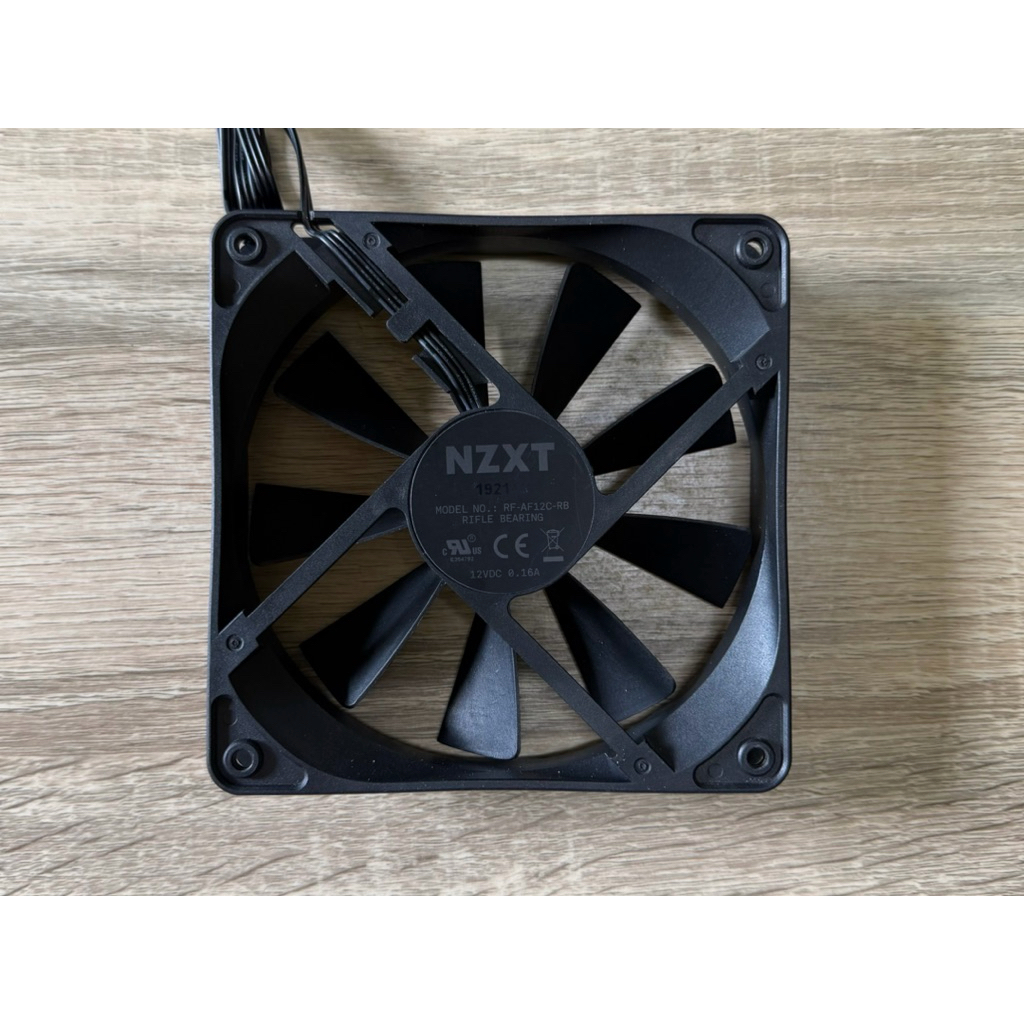 NZXT RF-AF12C-RB RIFLE FAN CASE พัดลมติดเคส มือสอง | Shopee Thailand