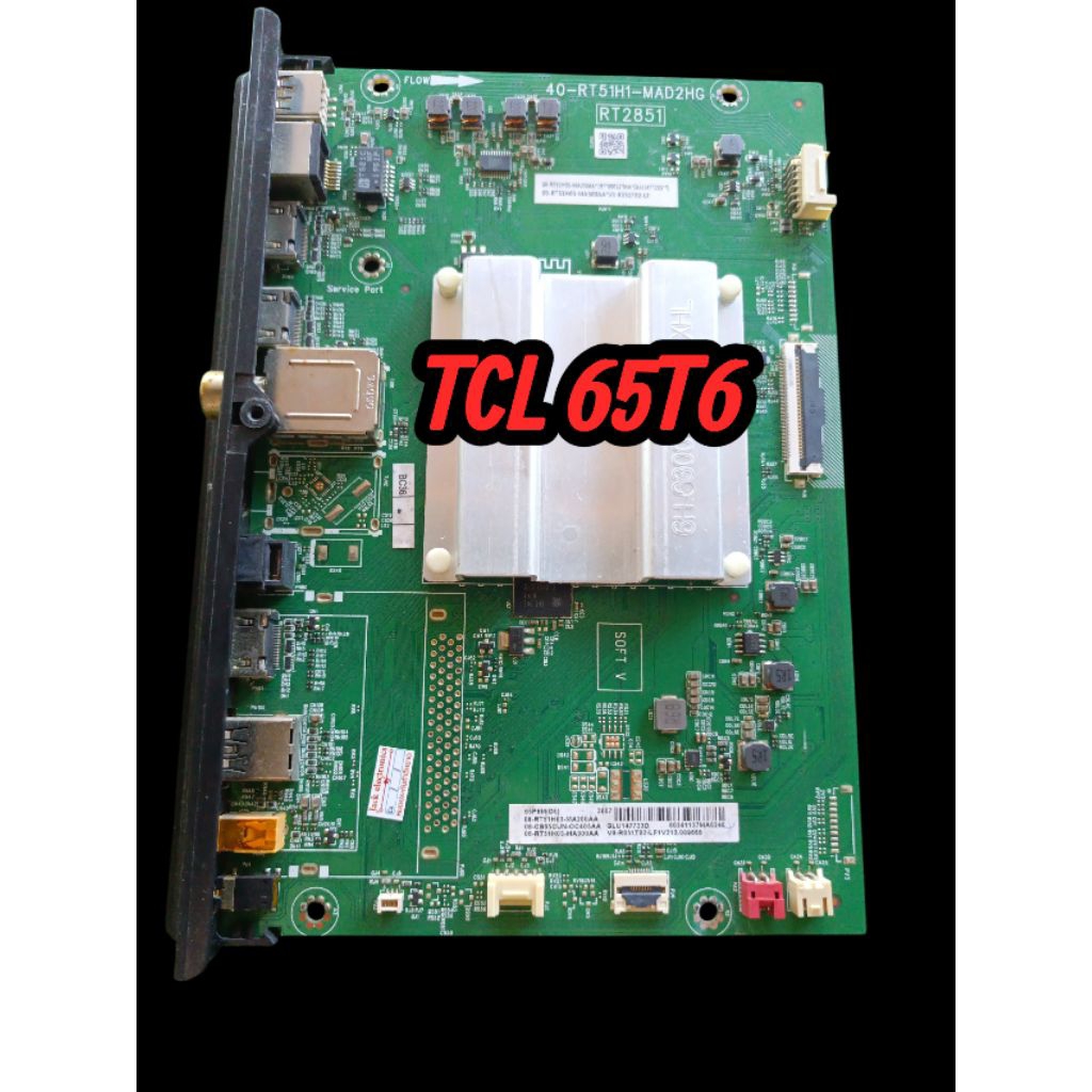 เมนบอร์ดทีวี tcl 65 นิ้วรุ่น65T6แท้ถอด | Shopee Thailand