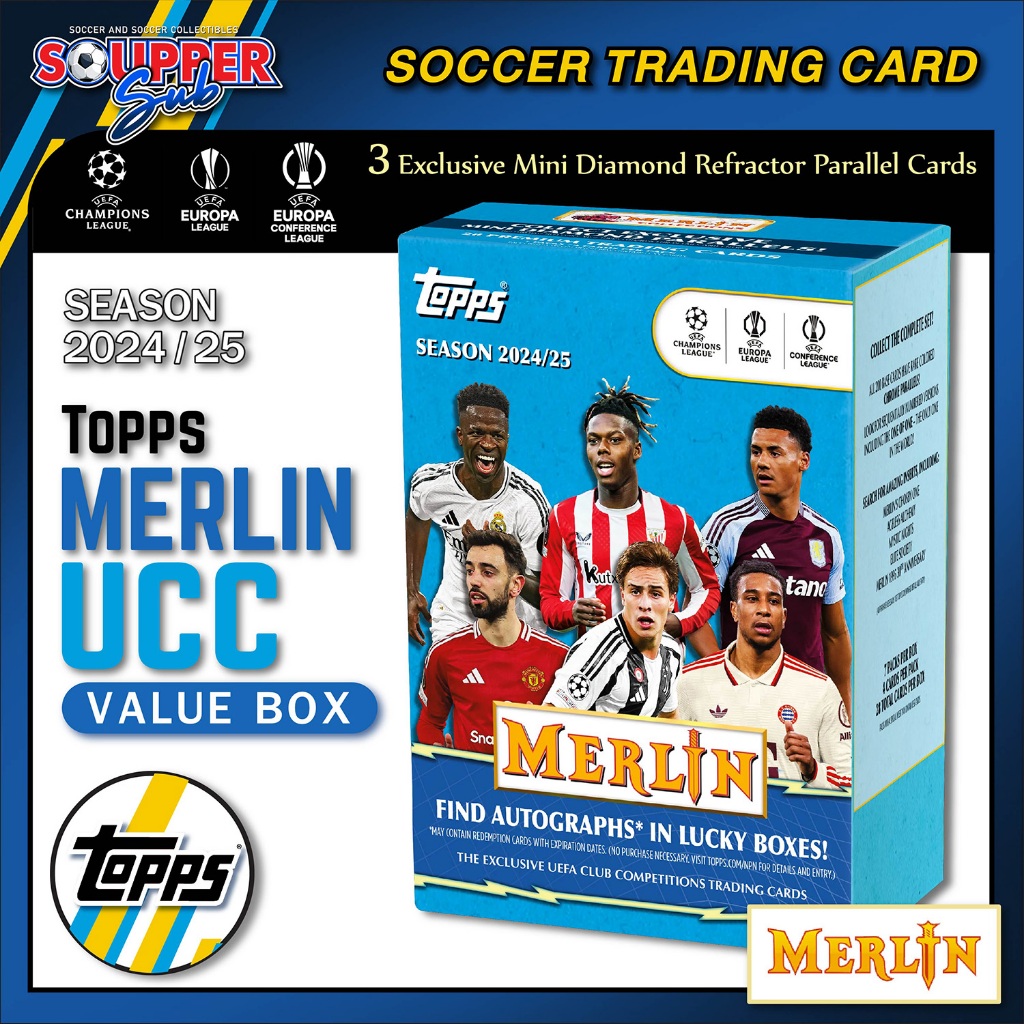 พร้อมส่ง Topps Merlin UCC - Value Box | Shopee Thailand