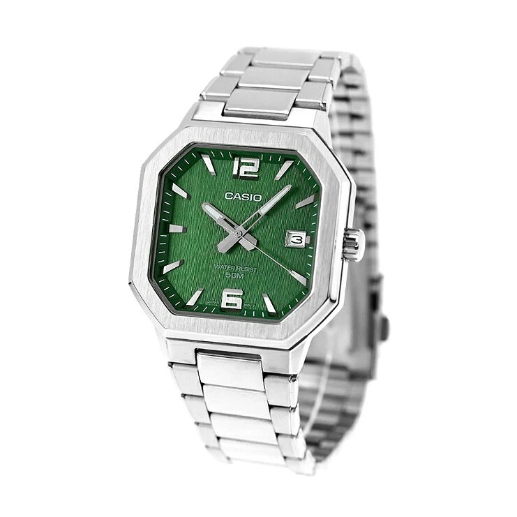 Casio นาฬิกาข้อมือผู้ชาย MTP-B195D-3AVDF Sporty Men's Watch Quartz