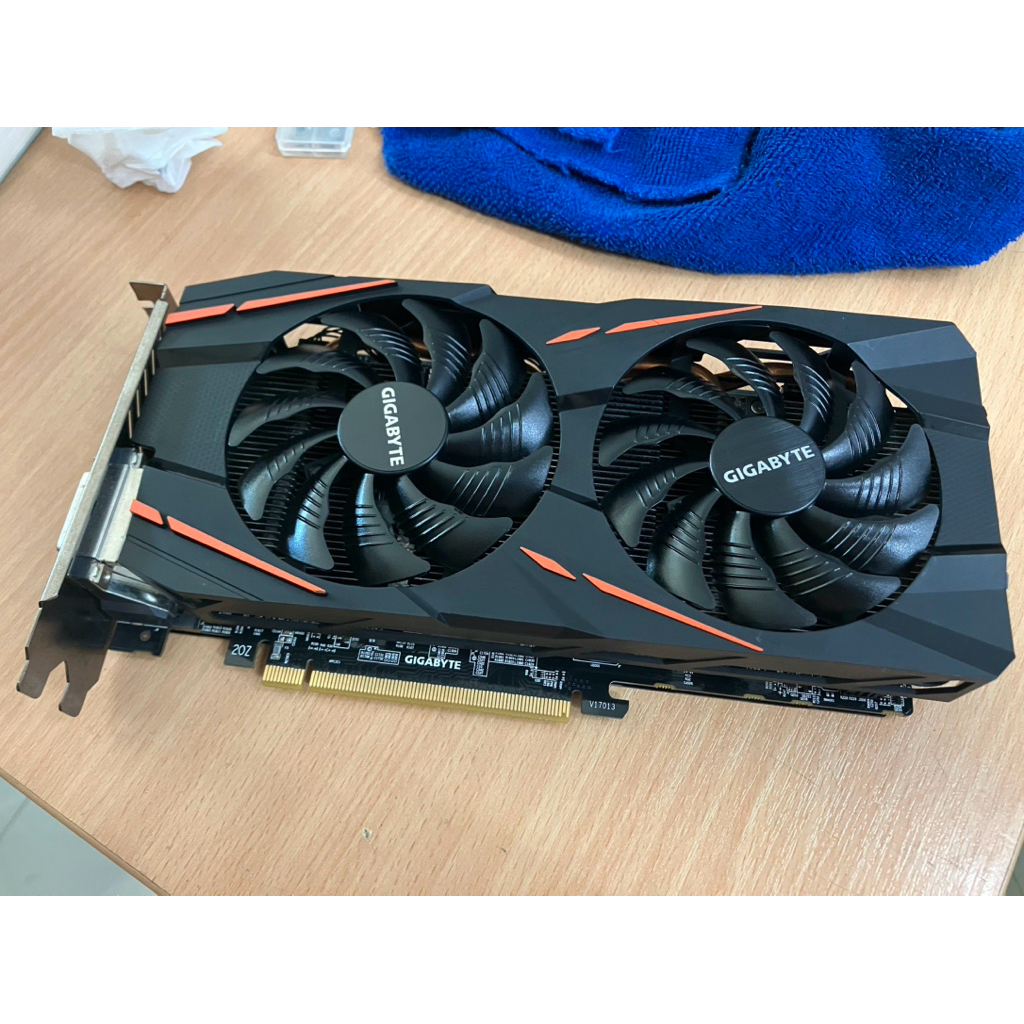 การ์ดจอ rx580 4Gb gigabyte มือสอง | Shopee Thailand