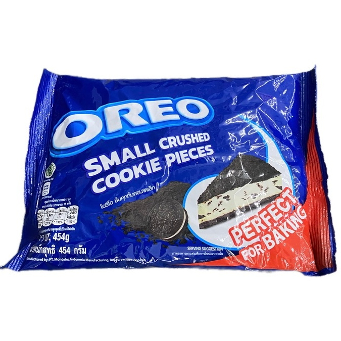 OREO Small Crushed Cookie Pieces โอริโอ้ ชิ้นคุกกี้บด 454g 1 แพค/บรรจุ ...