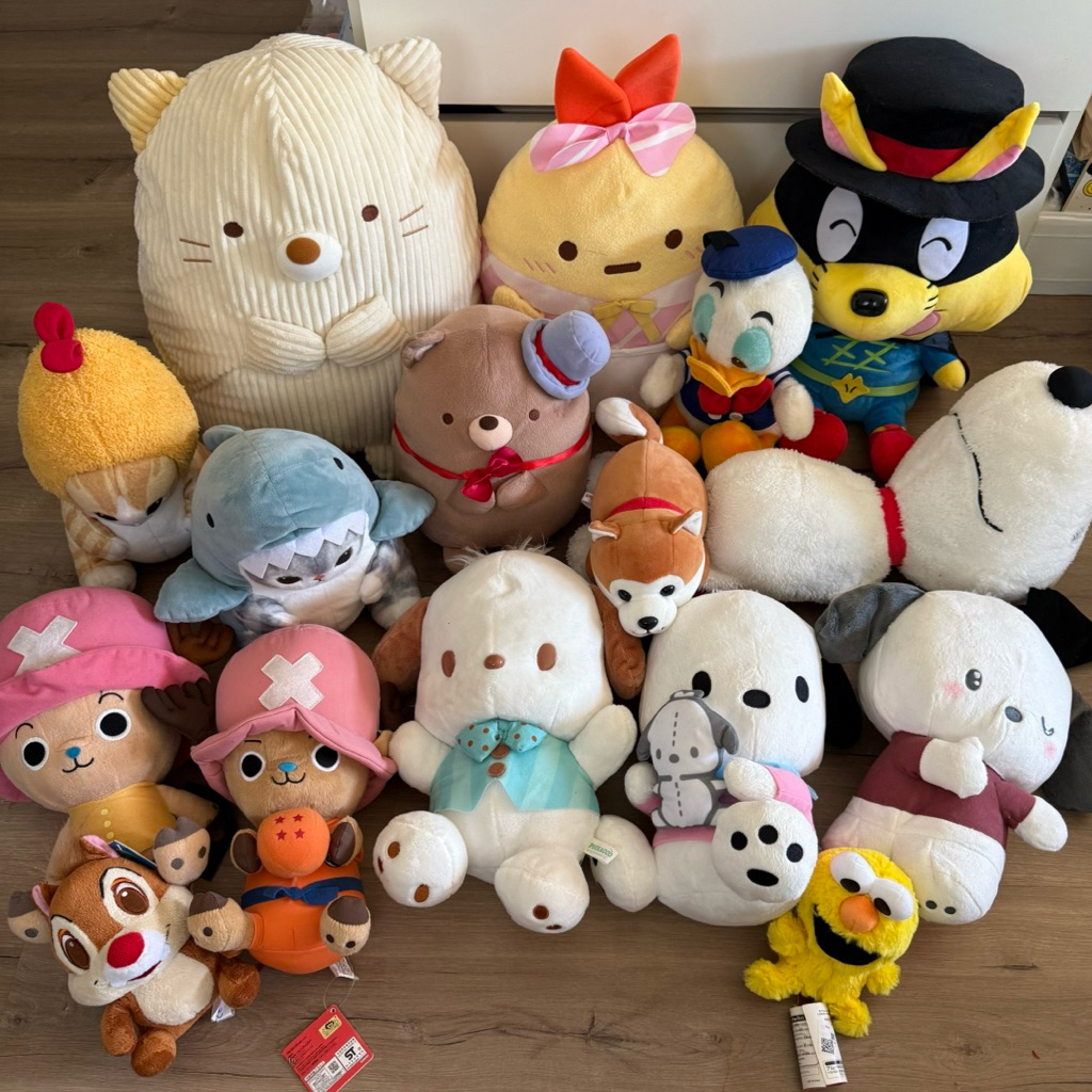 ตุ๊กตาตัวใหญ่ ซูมิโกะ ช้อปเปอร์ วันพีช โมฟุซัง โปเชโกะ ซาริโอ้ สนูปปี้