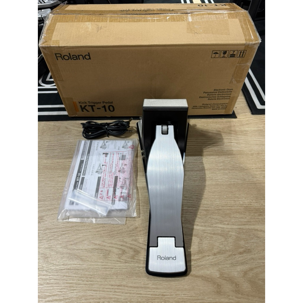 Roland KT-10 Kick Trigger Pedal แป้นเหยียบกระเดื่อง มือ2 ของแท้💯 ...